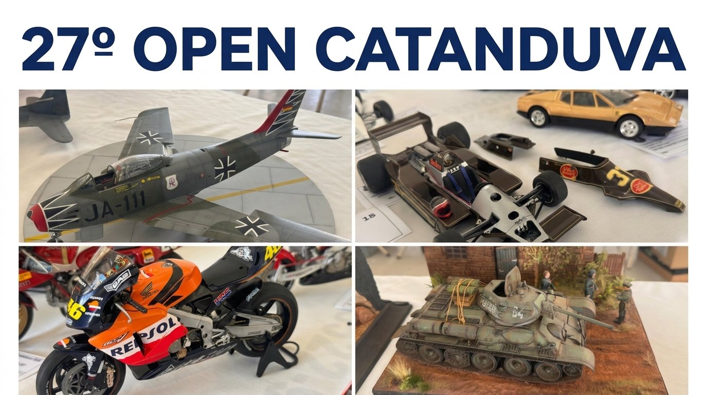 27º Open GPPC Catanduva de Plastimodelismo / 27th Open GPPC Catanduva Scale Modeling Event