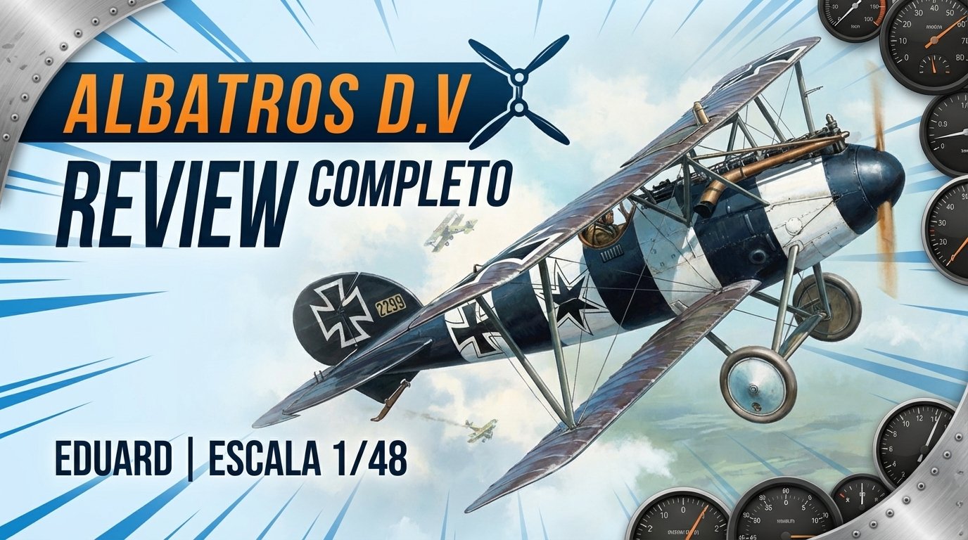 Review: Albatros D.V Profipack – Eduard – 1/48