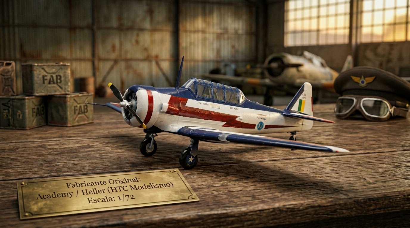 Nostalgia e Evolução:O T-6 Texan da Esquadrilha da Fumaça / Nostalgia and Evolution: The Smoke Squadron T-6 Texan (1/72)