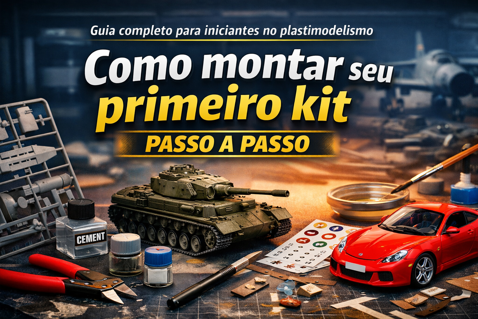 Primeiro Kit / First Plastic Model Kit