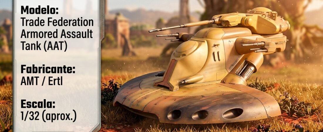 Federation Tank (Star Wars – Ep.I) – AMT