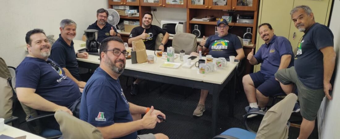 A visita do GPC ao GPPSD