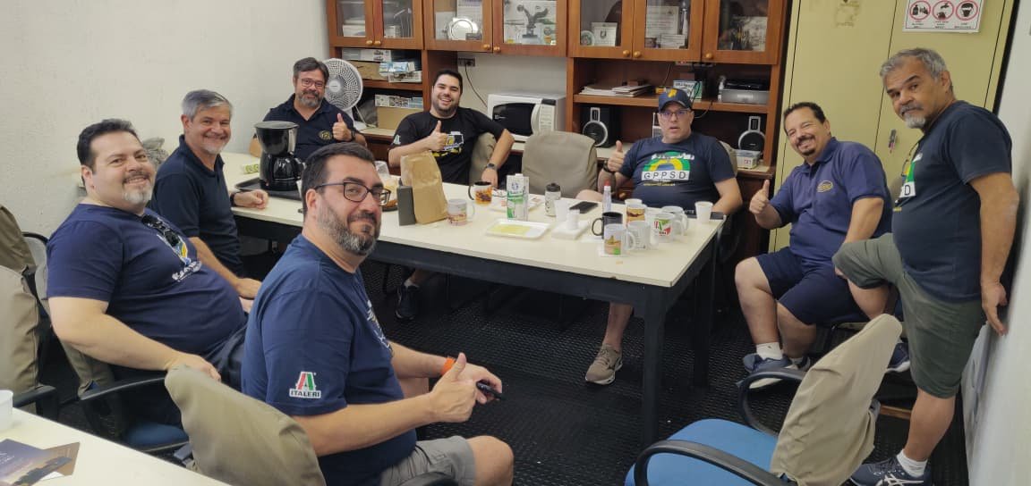 A visita do GPC ao GPPSD