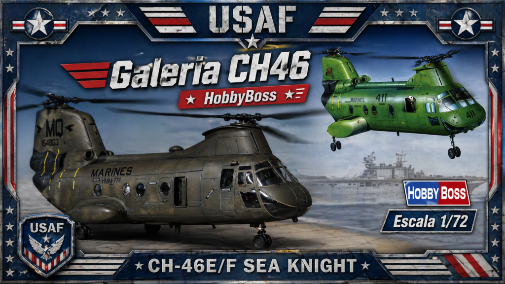 CH-46E/F Hobbyboss 1:72