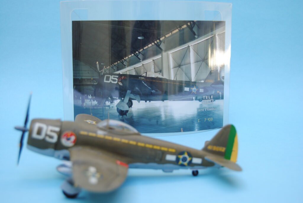 P-47 Thunderbolt da FAB D5 no Musal Rio de Janeiro.