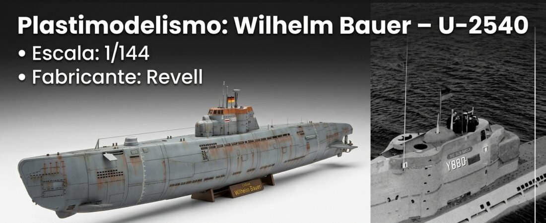 U-BOAT WILHELM BAUER (U-2540): A lenda do Tipo XXI / U-BOAT WILHELM BAUER (U-2540): The Type XXI Legend
