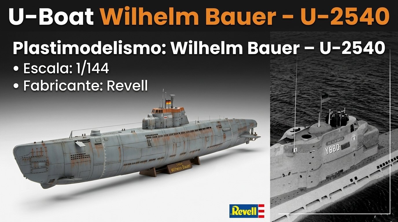 U-BOAT WILHELM BAUER (U-2540): A lenda do Tipo XXI / U-BOAT WILHELM BAUER (U-2540): The Type XXI Legend