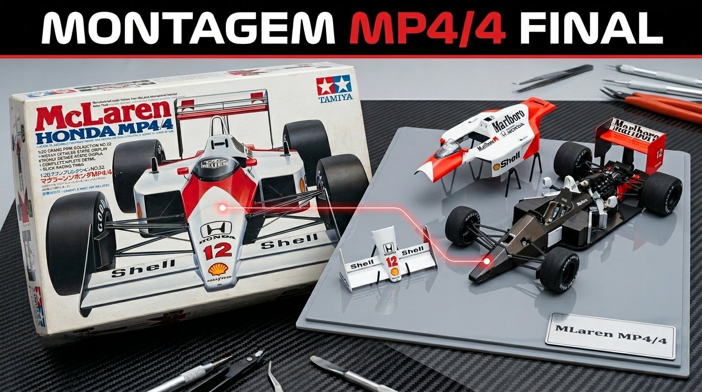 Montagem: Mclaren Mp4/4 – final