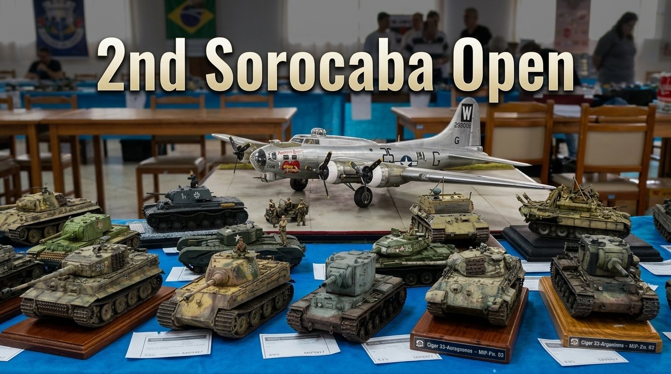 5 Destaques Incríveis do 2º Open de Sorocaba de Plastimodelismo