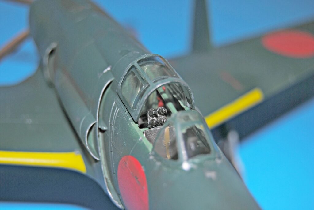 Cockipit 2 Kyushu J7W1 Shinden Hasegawa 1/48