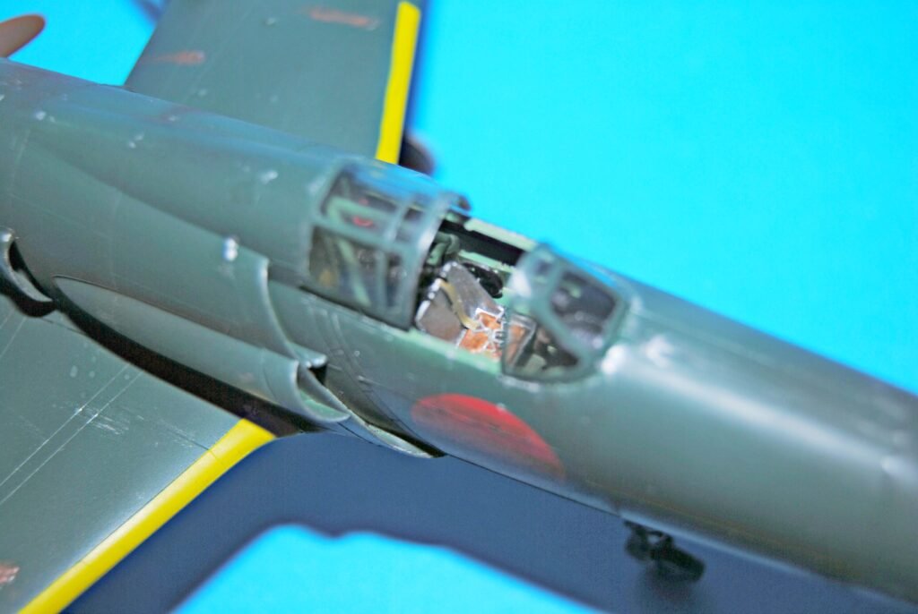 Cockpit Kyushu J7W1 Shinden Hasegawa 1/48