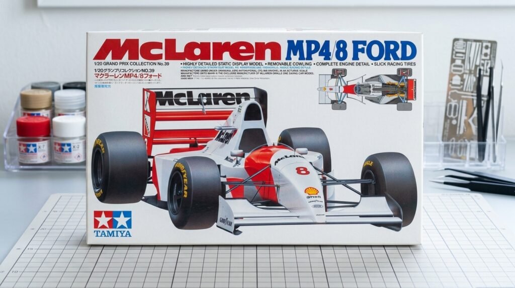 Capa da montagem MCLAREN MP4/8 AYRTON SENNA