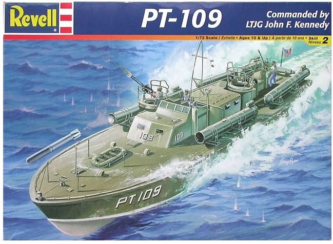 Box Art PT-109 BOAT REVELL 1/72