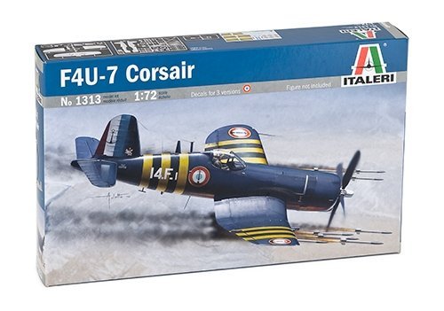 Imagem da caixa F4U-7 CORSAIR ITALERI 1/72