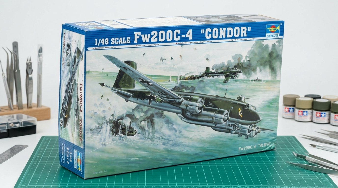 Capa do post do FW-200 CONDOR TRUMPETER 1/48