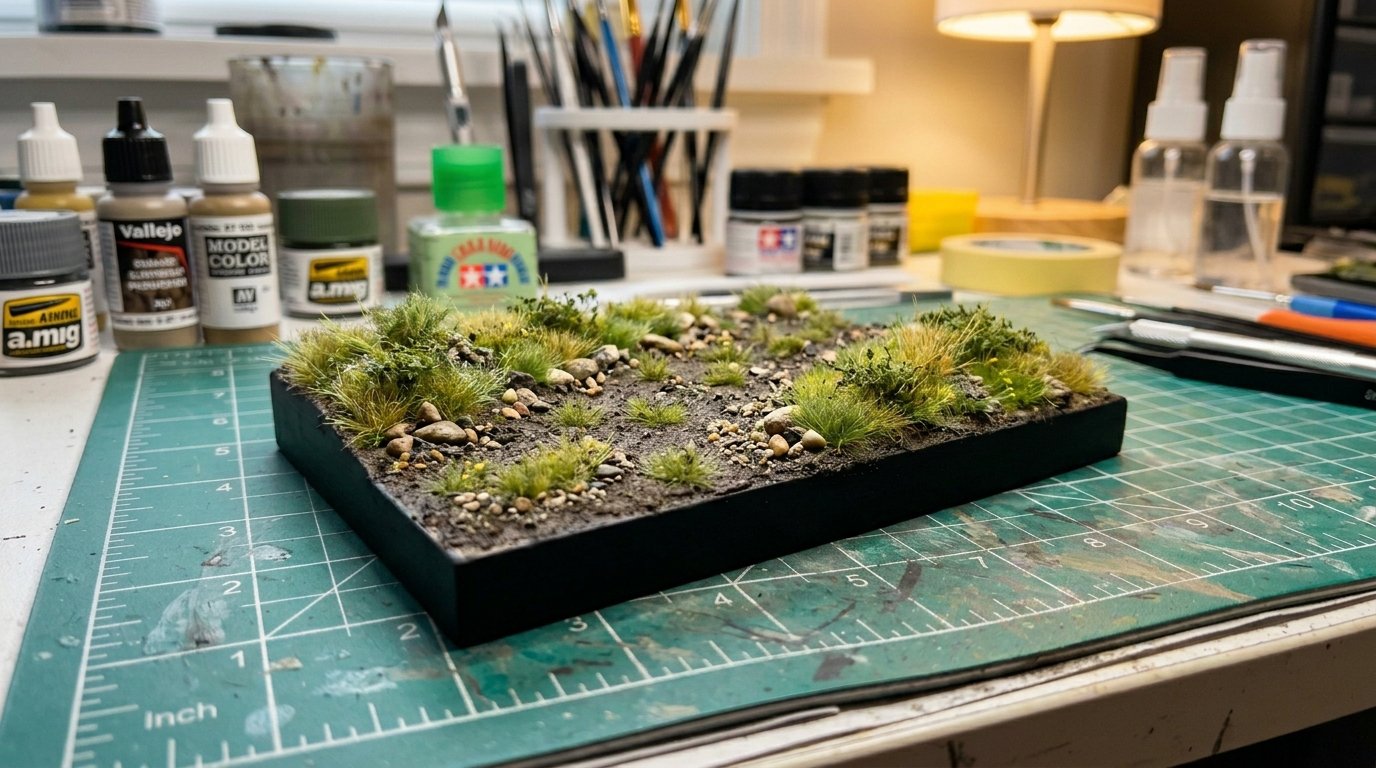 5 Passos para Criar uma Base de Diorama Simples