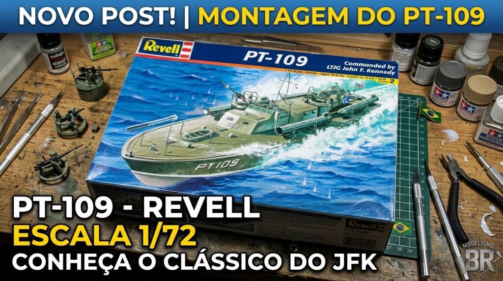 Capa PT-109 BOAT REVELL 1/72