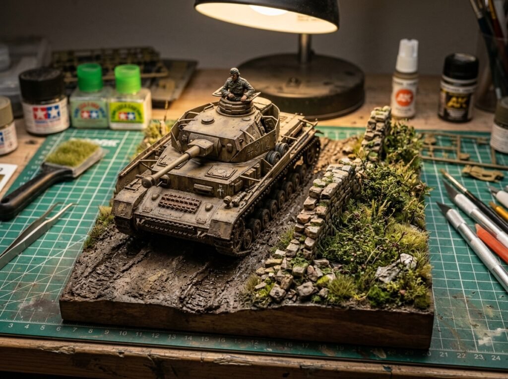 imagem de como criar um diorama