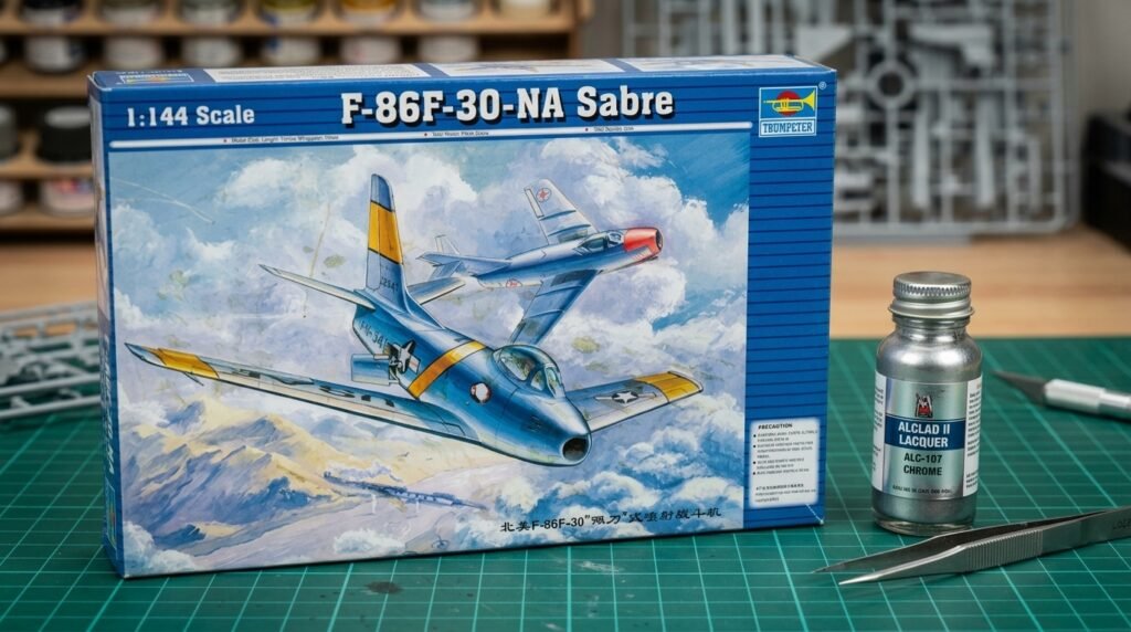Capa F-86F 30 NA SABRE TRUMPETER 1/144