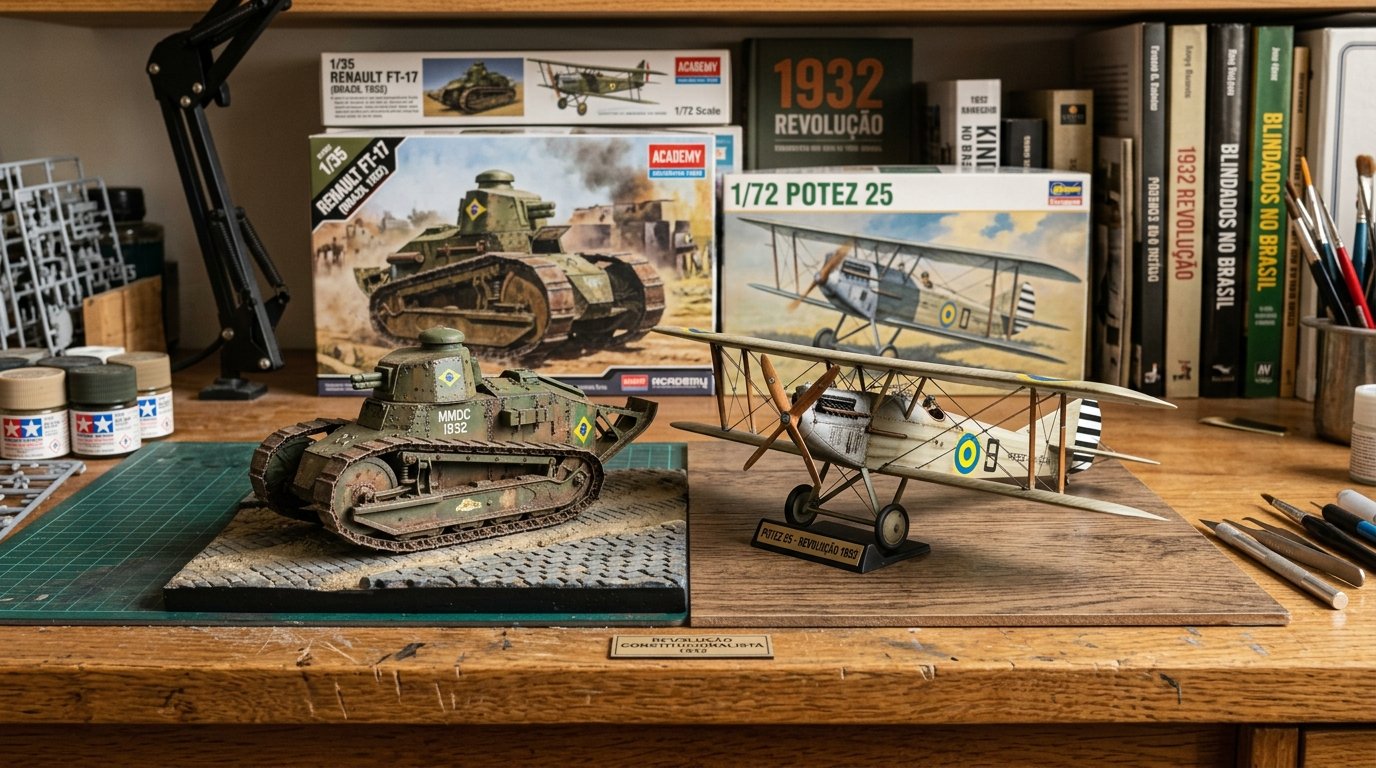 Capa REVOLUÇÃO DE 1932 KITS PARA MONTAR