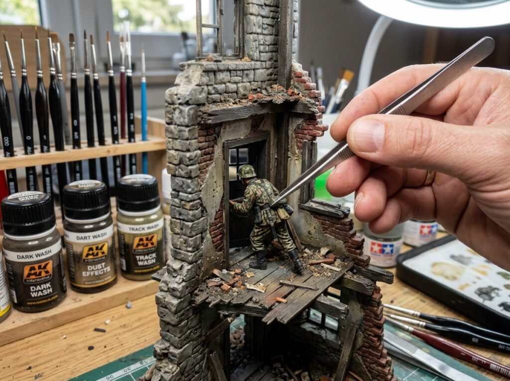 Elementos para construir um diorama completo