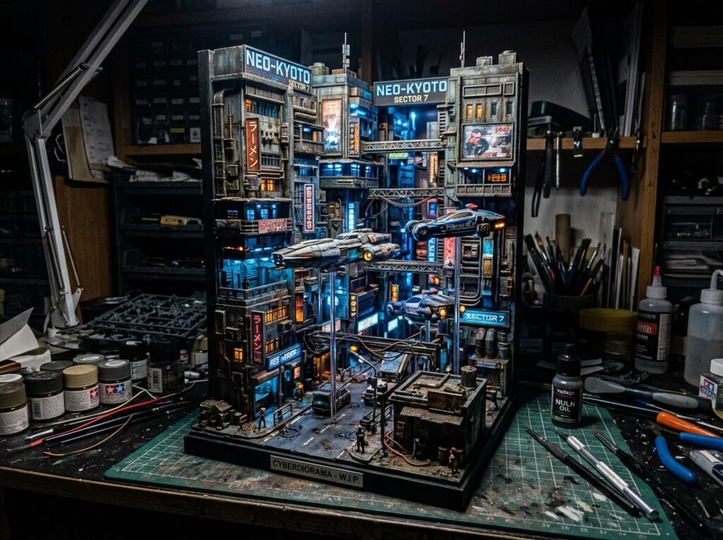 Ficção Científica dioramas mais impressionantes do mundo